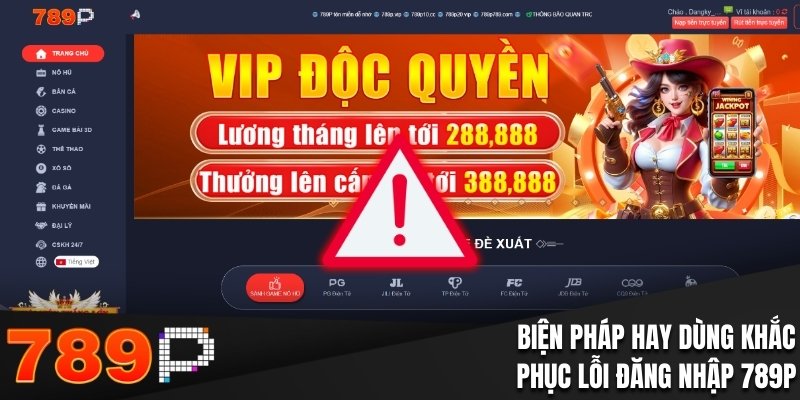 Truy Cập 789P Khi Link Bị Chặn